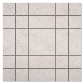 Mosaik Klinker Durham Grå Matt 30x30 (5x5) cm